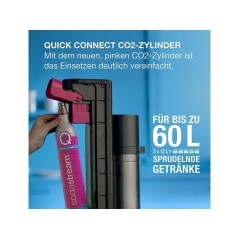 Sodastream DUO Promopack Titan - Ultimate Sparkling Water Maker with 3 Bottles & CO2 Cylinder - Unleash Refreshing Flavor!
